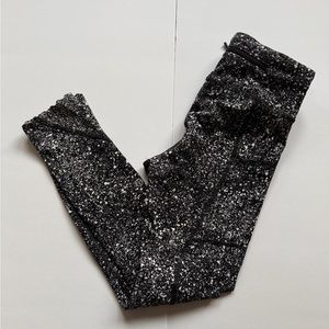 Lululemon Black Reflective Leggings size 2